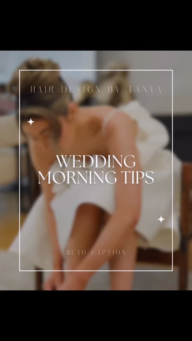 Wedding morning get ready tips
Send to your bride tribe
#weddinghair #weddinghairstylist #bridehair #brideinspiration #midlandsweddinghair
bridalhairstylist weddinghairinspo leicesterweddinghair weddinghairleicestershire northamptonweddinghair