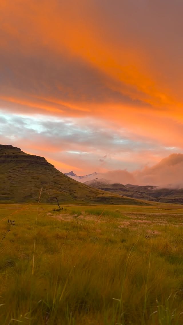 There’s something about the light in the evenings.
The way it touches the mountains… soft, golden, and unhurried.
For a moment, everything feels quieter.
Slower.
Almost magical. ✨🌄
It’s like the day gently reminding us to pause, breathe, and take it all in.
#nature #drakensberg #naturelovers #drakensbergmountains #beautifuldestinations