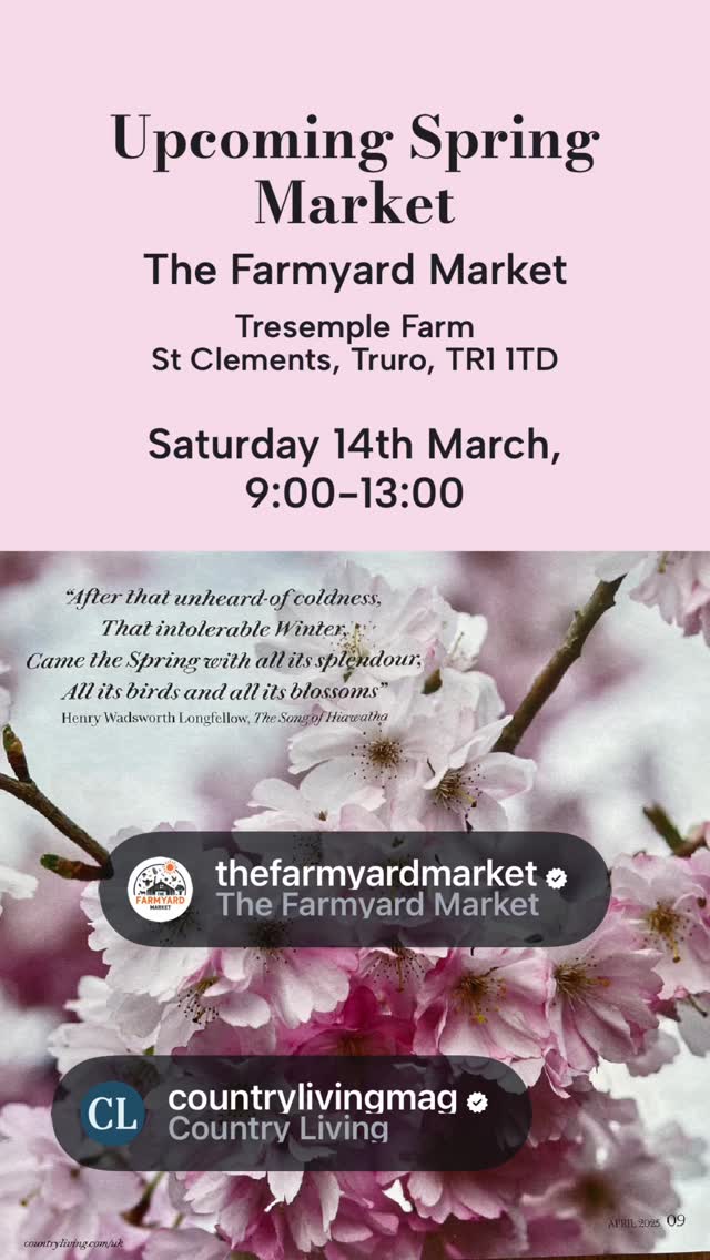 First market of the year. Particularly poignant for me as it is the day before Mother’s Day. I lost my mum in October 2023. It’s been a difficult journey. I’ve poured myself into Alkemi since then and slowly but surely I’m growing a business that nourishes me, keeps me curious and inspires me to try new ideas.
Please come along and support me. And if you are grieving your mum too please drop by for an unapologetic display of emotion!
Mothers should be celebrated every day. But let’s go to town on Sunday 15th. 💗 Mine will be more spiritual. 🪽
📷 Blossom image with quote taken from Country Living magazine last Spring