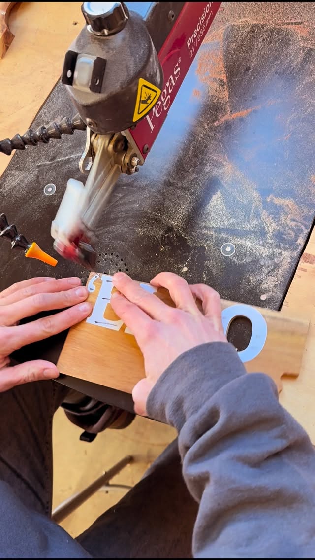 Recently I got a comment asking if I knew how to use a scroll saw? My friend, the scroll saw is what I do! Lil sneak peak of my current project - who knows what it is?! Also, Finn crashed the tripod at the end because he was super nervous with how close my fingers were to the blade - love that kid!!
·
#maker #makermom #handmade #labyrinth #fanart