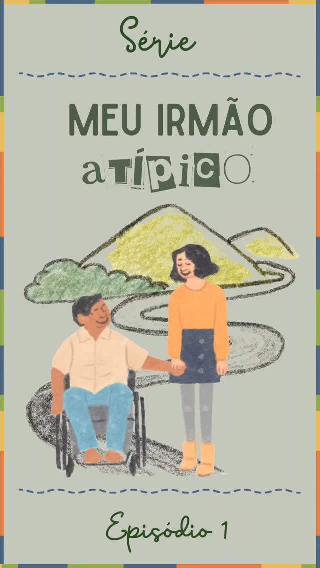 NOVA TEMPORADA!! Em nossa nova série, "Meu Irmão Atípico", os irmãos/irmãs/primos dos participantes da VIDAS nos contarão as belezas e os desafios de ter um irmão/irmã/primo/prima com deficiência! Não percam!!
Em nosso episódio de estreia, o Thomas contará como é ser irmão do Nicolas.🧡💚