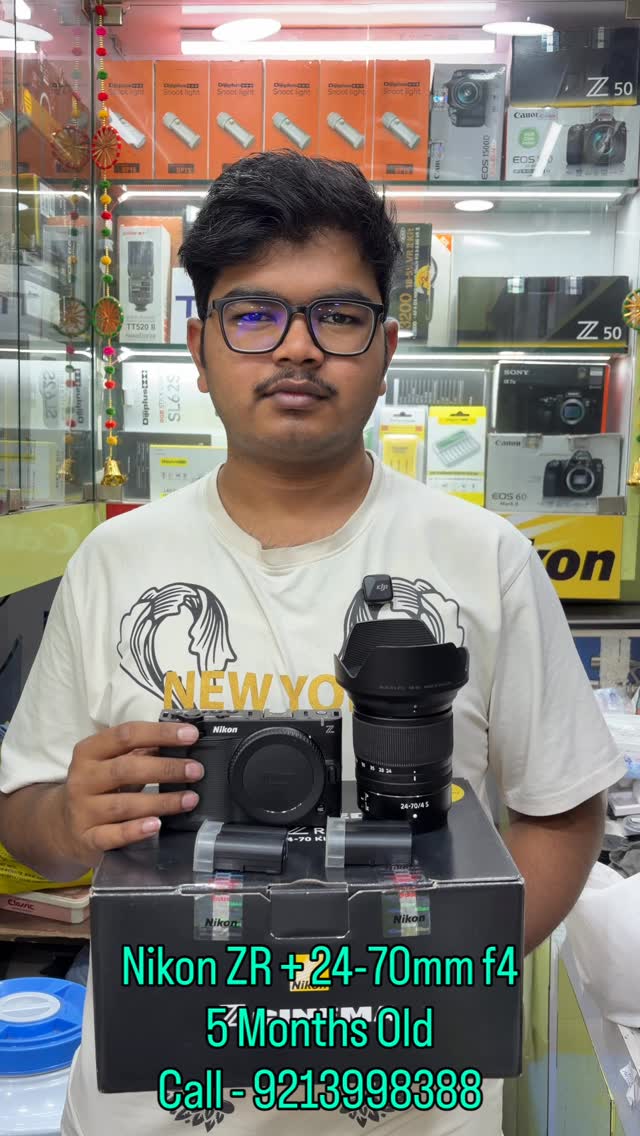 Sold Out
SAVE BIG ON GENTLY USED TECH! 💰 Selling a Nikon Z Kit that’s only 5 months old. Why pay full retail price when you can get a near-mint setup with the balance of the official warranty remaining? Tested, certified, and ready for its next owner. 🚀
Whether you’re stepping up to full-frame or looking for a stylish daily carry, this is the deal of the week. 💎 DM me to grab it before it’s gone! 🤝
Hashtags:
#NikonZ #NikonForSale #CameraMarket #UsedGearIndia #PhotographyDeals NikonShooter ZSeries MirrorlessMarket DelhiPhotographer CameraShop
