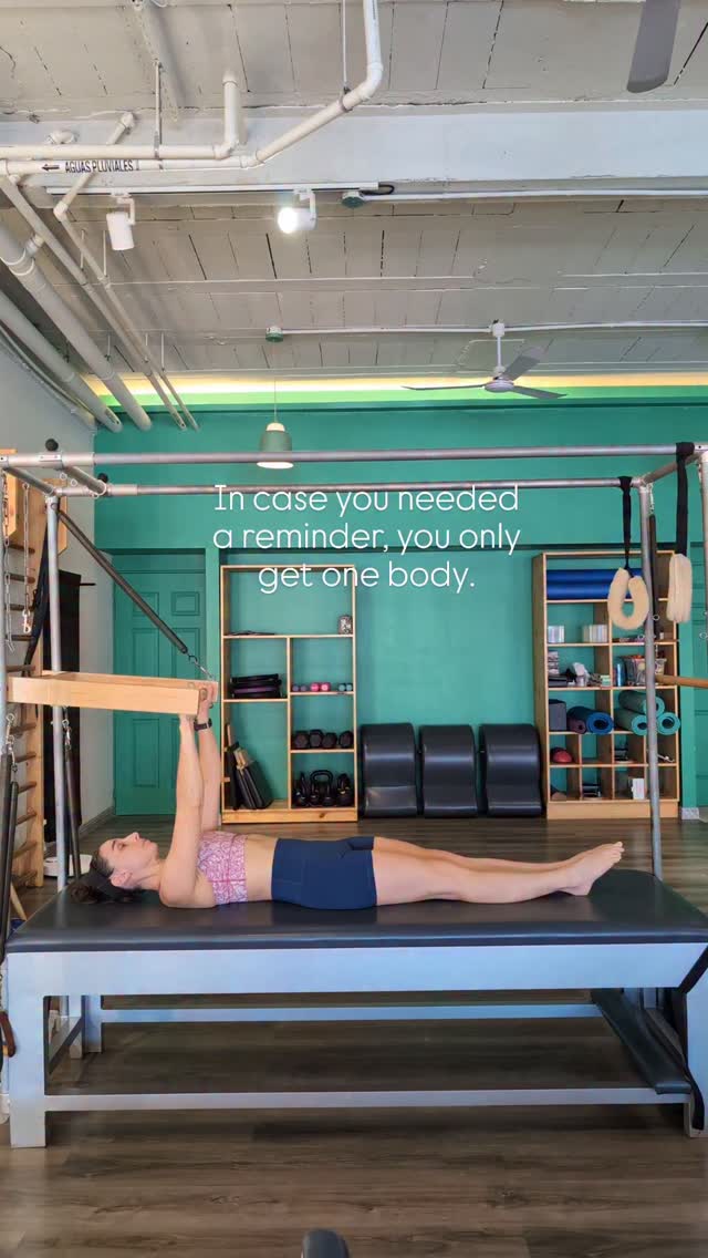In case you need a reminder… you only get one body.
The one you teach in. The one you demo in. The one that carries your career.
If you’re asking your clients to prioritize strength and consistency, you deserve that same standard for yourself! Which is why in the Pilates Teachers Community there’s a new Teachers Workout waiting for you every single week — so you don't have to plan and end up putting yourself last. You just show up and train, alongside other teachers who are committed to getting stronger too.
Comment COMMUNITY for a free 2-week trial and start now.