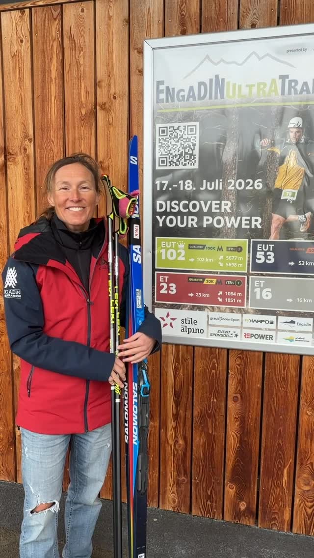 ⛷️Heute bei Engadin Frauenlauf … und schon gleich beim👟 #engadinultratrail … Besser kann man das Engadin sportlich nicht erleben … Schon angemeldet? @engadinskimarathon