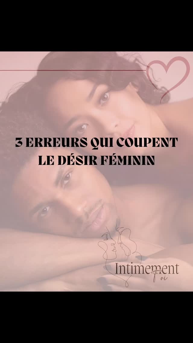 3 erreurs qui coupent le désir féminin.
Le désir féminin n’est pas capricieux.
Il est sensible.
Il peut se fermer quand :
1️⃣ Elle se sent sous pression ou obligée
2️⃣ Elle porte seule la charge mentale
3️⃣ Elle ne se sent plus en sécurité émotionnelle
Le corps d’une femme ne s’ouvre pas sous contrainte.
Il s’ouvre quand il se sent respecté, entendu et détendu.
Le désir féminin ne se force pas.
Il se sécurise.
💬 Et si la baisse de désir était un signal… pas un défaut ?
🤍 Audrey –
#désirféminin #coupleconscient #intimité #sexothérapie #chargeMentale