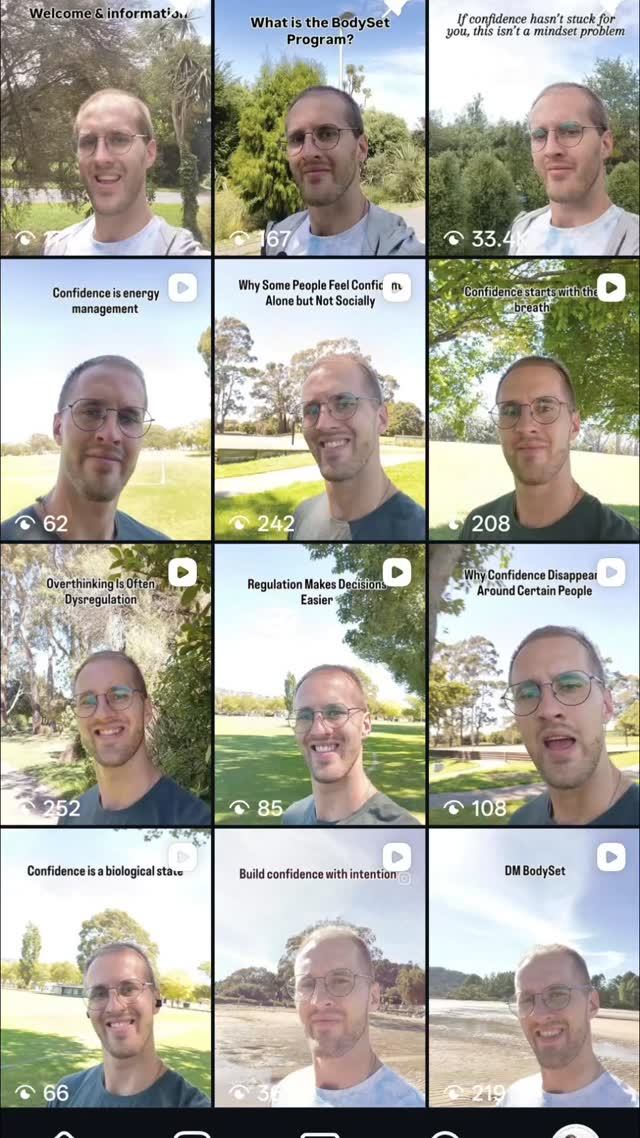 It has been brought to my attention that my last few months of content videos look strikingly similar🤪🤦
My knowledge and strengths are in the practice of hypnotherapy and coaching, less so in the social media world.
A much needed Instagram reset incoming ✨
What type of content would you like to see more of?
