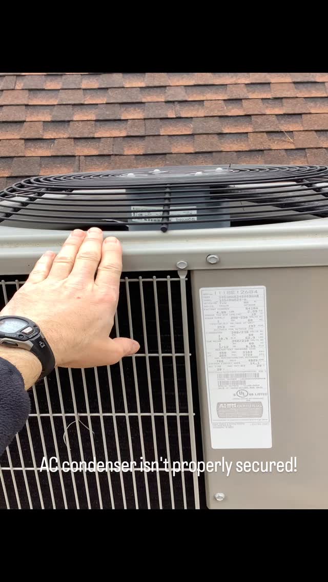 It's time for the defect of the day! Woot!!
When I saw this, I said to myself "Seriously?!?"
This AC condenser, up on a flat roof, was just sitting on some rotted wood skids, not bolted down. Free to vibrate. Free to stress electrical and line set connections. Write it up!!!
The recommendation was further evaluation by a licensed HVAC contractor. Hopefully they can determine the best mounting method for this flat roof install.
I hope you enjoyed today's defect of the day!
