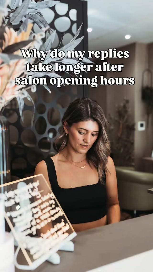 Please know when you message after opening hours or on my day off I will always get back to you when I return to the salon.Sometimes this may take a little longer than you would like so if you have urgent enquiries you can always call us on 01509 621162 🩷
Your messages and visits are appreciated more than you know 🩷
For direct contact with me my working days are
Monday
Wednesday
Thursday
Friday
🩷