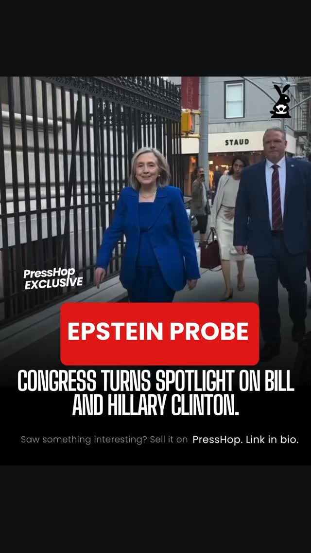 Bill and Hillary Clinton are set to testify as part of the House investigation related to Jeffrey Epstein.
The former US president and former secretary of state are expected to give testimony today and tomorrow.
Important note: the videos circulating alongside this story are not recent.
As this high-profile investigation continues, attention is once again turning to who knew what and when.
What do you think this testimony could mean for the wider investigation?
Drop your thoughts below 👇
🎬 Video Credit: @elderordonez1
For verified updates without recycled clips or misleading timelines, download the PressHop app and stay informed.
Follow us for more real-time political updates and fact-checked developments.
#BillClinton #HillaryClinton #JeffreyEpstein #USPolitics #BreakingNews