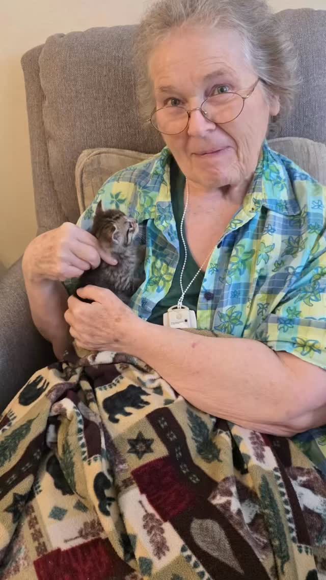 ⸻
✨🐾 Purrs for Comfort Today 🐾✨
Tiny Mikey and our sweet Halo joined us for another special Purrs for Comfort visit today 💕
There is nothing quite like the sound of a kitten purring in someone’s arms. The smiles, the laughter, the stories shared… it’s pure magic. 💙
As Oreo’s Haven continues to grow, so does this beautiful program. We are expanding and visiting more residents — and we need volunteers to help us spread even more comfort.
🐾 Do you love cats?
🐾 Do you have a gentle heart and a little time to give?
🐾 Want to make a real difference in someone’s day?
Join our Purrs for Comfort team.
Send us a message or learn more at:
🌐 www.oreoshaven.com
One purr at a time. 💙🐱
#Oreo’sHaven #PurrsForComfort #TherapyCats #VolunteerWithUs #RescueWithHeart CommunityLove
