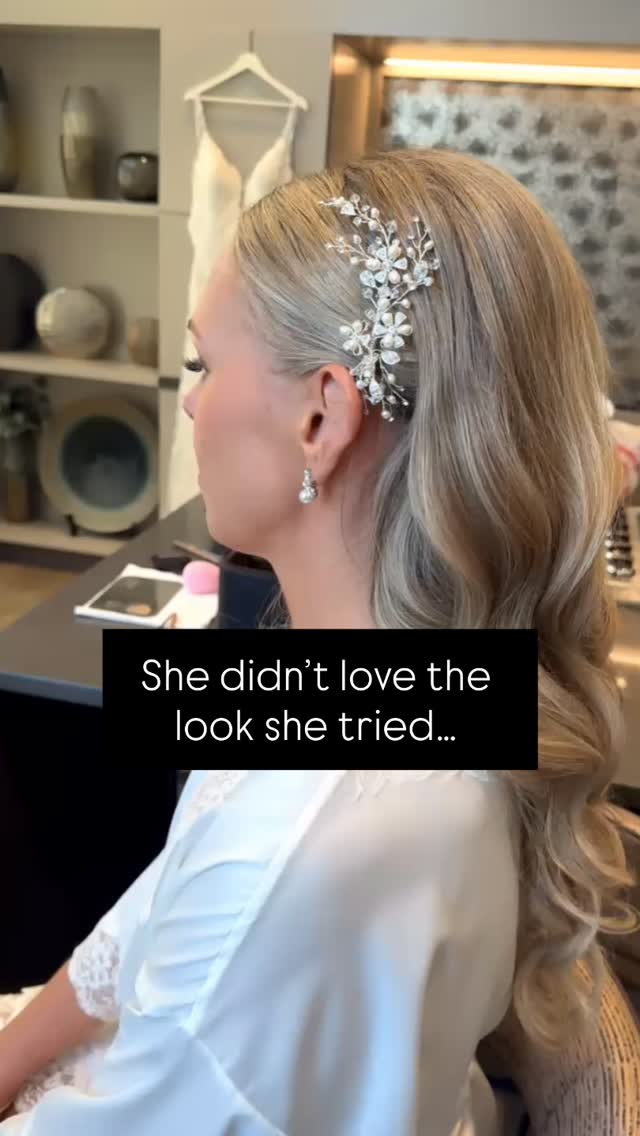 She didn’t love her trial look.
And I was genuinely thrilled when she told me.
Because this is exactly how a thoughtful, guided bridal beauty process is supposed to work.
We had such a fun trial together; lots of laughs, great energy, and she initially loved the low bun we created. We also noted a few small makeup adjustments she wanted for the wedding day, which we carefully documented.
But later that day, she had an appointment at her church… and they took a few photos of her and her fiancé at the altar.
Seeing herself in that environment changed everything.
She realized the low bun (while beautiful) just didn’t feel like her. She was now envisioning something softer and more down.
When she shared this with me, I scheduled a call so we could talk through it in detail. I wanted to understand what she was feeling, what had shifted, and what would make her feel most like herself walking down the aisle.
Because the new hairstyle direction was quite different from the original, we both agreed the best decision was to do a second trial (hair only this time). Not because anything was “wrong.”�But because confidence comes from clarity and experience, not guesswork.
I was honestly excited for that appointment. I knew we were going to land on something she loved.
And we did.
Her wedding day look felt effortless, romantic, and completely aligned with who she is. She walked in feeling calm, certain, and confident, which is always the goal.
This is why I’ll never rush a bride through the process.�This is why feedback is welcomed.�This is why guidance matters.
Sometimes the first trial shows you what you don’t want, and that’s just as valuable as discovering what you do.
If you’re a bride reading this:�You deserve to feel completely sure when you look in the mirror on your wedding morning.
If you’re planning your wedding and want a beauty experience that protects your peace while we refine every detail together, please inquire through the link in bio 🤍
#chicagobride #chicagowedding #bridalmakeupartist #weddinghairinspo #luxurybride