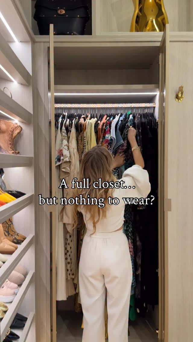 Every time I walk into closets that look full…
Beautiful clothing
Great brands
And then I pull out a piece…
still hanging with the tag on it.
Almost every time she tells me,
“I loved it in the store… I just don’t know what to wear it with.”
This is the real reason a closet feels overwhelming.
It’s not that you don’t have clothes.
It’s that your pieces don’t connect and you don’t have a system.
Most wardrobes are built through years of emotional shopping:
• a dress for one event
• a top because it popped on your instagram
• a sale you couldn’t resist
• outfits bought as single moments instead of a system
So every morning you start from zero!
Inside my Calling Forth the Queen method we don’t begin with shopping.
We release what no longer aligns.
We create clarity.
We define your Queen persona
and build a wardrobe that supports the life you’re stepping into.
You walk away with 40+ outfits, often from what you already own and finally feel excited to get dressed.
This is exactly what I teach inside my Styling Masterclass on March 11 at 11:11am CT
You’ll learn:
✨ what pieces you actually need
✨ how to combine them
✨ how to create outfits in under 10 minutes
✨ and feeling like best dressed women in every room
If you’ve ever stood in front of your closet thinking,
“I have so many clothes but nothing to wear…”
Comment CFTQ and I’ll send you the details 👑