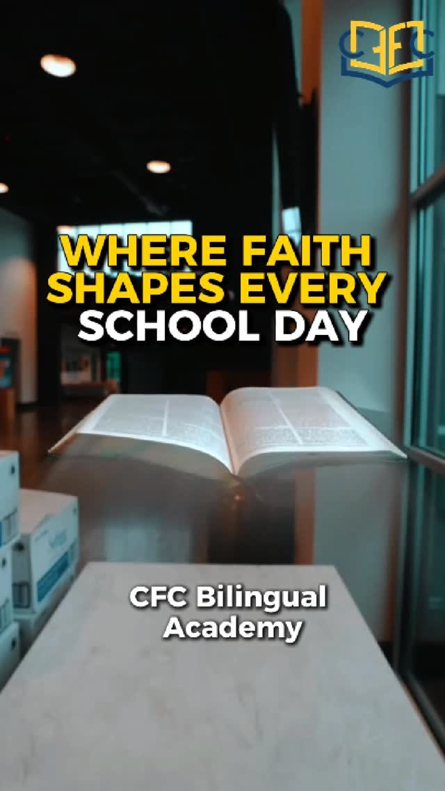 A morning that shapes the heart. ✨📖
At CFC Bilingual Academy, every day begins with a moment of reflection. Our devotionals are more than a routine—they are a foundation of faith and purpose that guides our students in every step they take.
Why choose CFC?
-Faith-led education ✝️
-Character & values 🤝
-Bilingual excellence 🌎
🚨 DON'T WAIT! 🚨
Our Early Registration discount is almost gone! Enroll for just $99 until February 27th!
Start their journey today:
📍 11000 Dairy Ashford Rd, Sugar Land, TX.
📞 (281) 340-2400 x 2.
🔗 Visit the link in our bio for more info!