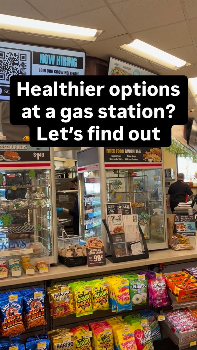 If you forgot your lunch, you could run to a bigger convenience store and still make a balanced meal!
Loved seeing this selection at a Byrne Dairy in Syracuse, and I’m sure there’s some stores by you that have similar options
What would you grab here?
Ready to get more support on your goals and making meal times easy? Nourished with Emily is here to help! Comment GOALS and I’ll send you our FREE guide that helps you navigate meals and shopping with ease💕