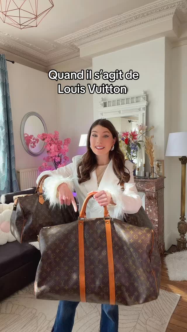 J’ai des factures à payer, les factures :
Louis Vuitton Keepall, Speedy 35 et caba 😂
Retrouver notre sélection de sac Louis Vuitton sur notre site internet 🔗www.any-chance.fr et notre Vinted any.chance
#friperie #sac #louisvuitton #vintagebag #secondemain