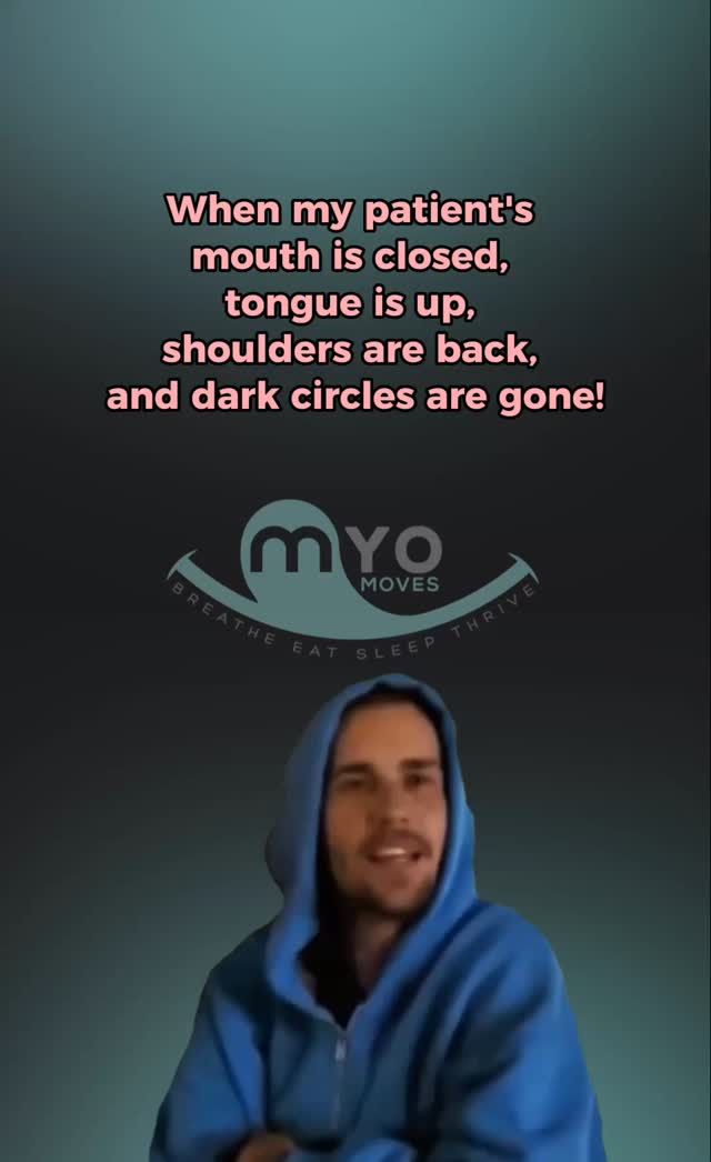 We don’t guess, we progress. 👅
When the mouth breather habit is broken and I see:
✅ Mouth closed (Nasal breathing only!)
✅ Tongue resting on the palate
✅ Upright, confident posture
✅ Less snoring and sleep disruption
...that is the ultimate "I told you so" moment.
Myofunctional therapy is more than tongue exercises! It’s about how the entire airway functions. When we optimize the airway and the oral resting posture, we optimize the child's growth.
Standing on business for every patient who deserves to breathe and grow to their full potential!
#MyofunctionalTherapy #AirwayHealth #NasalBreathing #mouthbreathing #myo