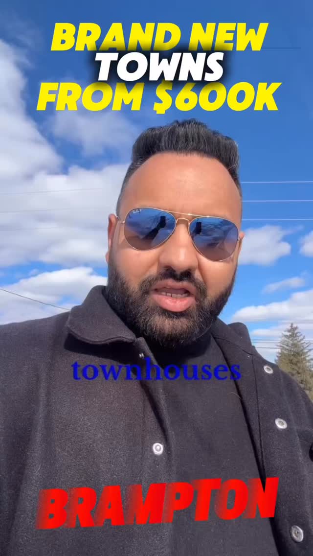 BRAND NEW 3 & 4 BEDROOM TOWNHOMES IN BRAMPTON 🚨
Yes — real townhomes.
Not stacked. Not condo-style.
🏡 Starting from the $600Ks
🛏 3 & 4 Bedroom layouts available
✨ Brand new construction
📅 Closings in 2028
Opportunities like this at this price point in Brampton are extremely rare.
If you’ve been waiting for the right entry price — this could be it.
📞 Call or text 416-857-7186
💬 Comment “BRAMPTON” for full details before they’re gone.
#arshpanesar #tdotpreconca #BramptonRealEstate #TownhomesForSale #PreConstructionHomes