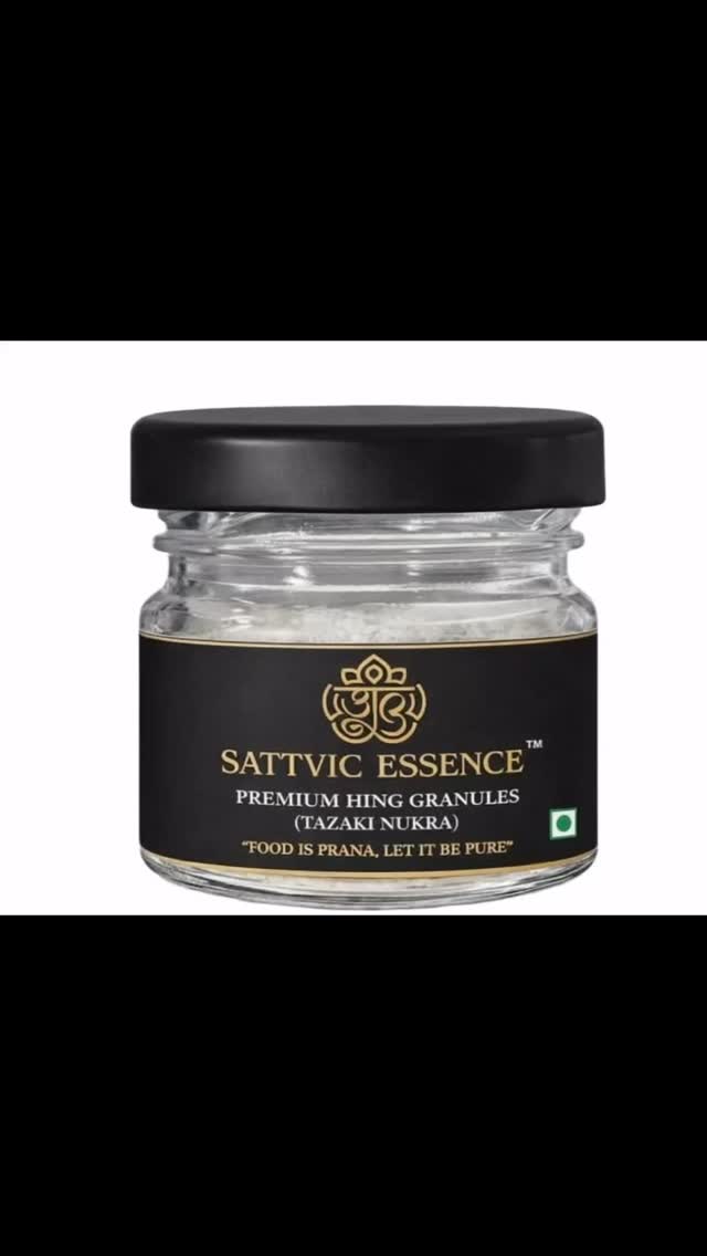 Most hing in the market is not real hing.
Once you smell the aroma of Tazaki Nukra Hing by Sattvic, you’ll instantly know the difference.
Just a pinch is enough to transform your dal, sabzi, and tadka.
Pure. Potent. Authentic.
#Hing #PureHing #SattvicEssence #IndianKitchen #AuthenticFood Asafoetida CleanEating