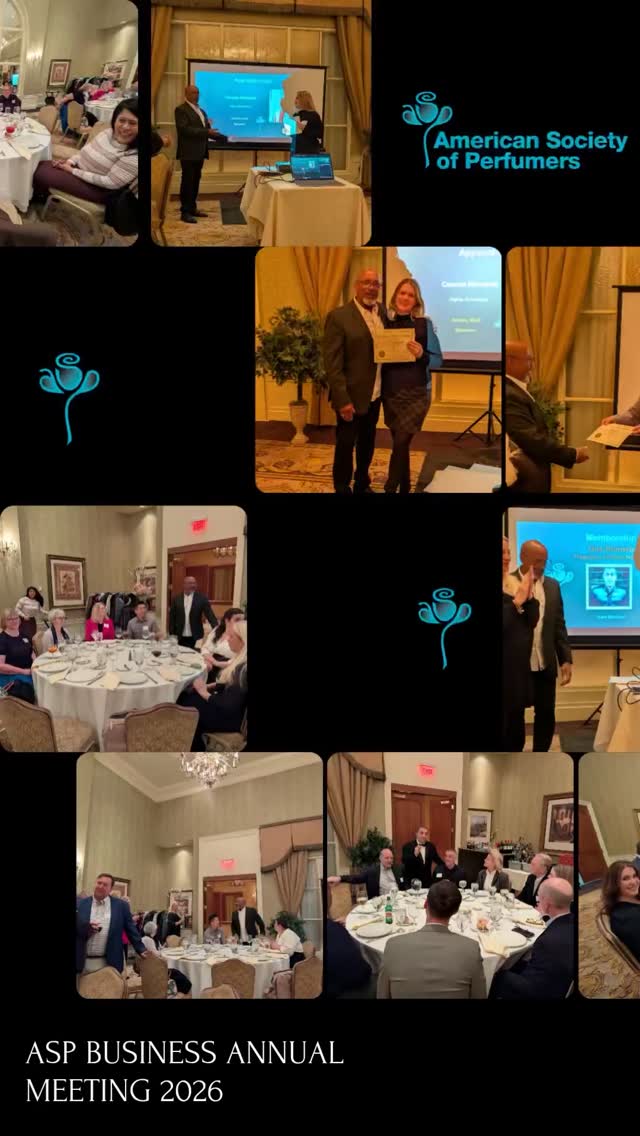 Another Annual Business Meeting in the books for the members of the ASP ✨
We talked about our upcoming WPC in Monterey, Education, Events and more generally the Future !
Congratulations to our new members, apprentices and welcome to our Society 🎉👃
#americansocietyofperfumers #perfumers #aspfragrance #worldperfumerycongress #meetmeinmonterey