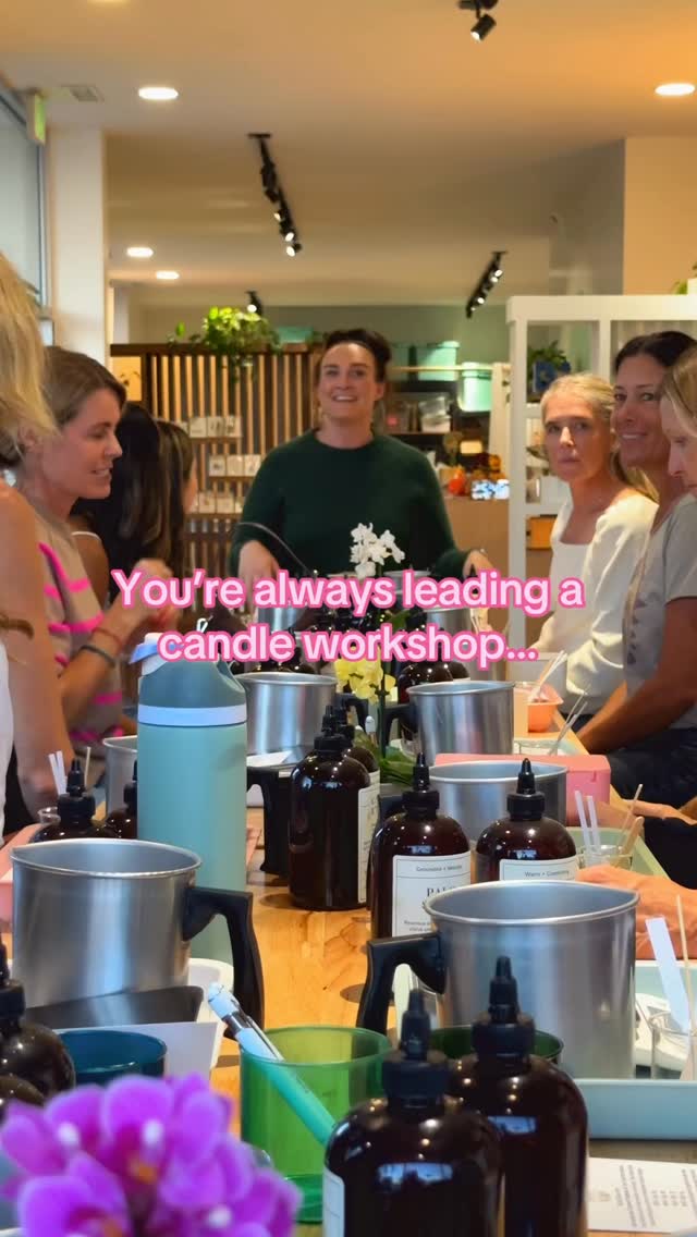 Wouldn’t have it any other way!
Book your candle pouring via the link in bio! ✨