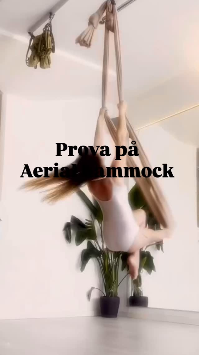 Prova på Aerial hammock nu på fredag 27/2 kl 17:30 med Jeanette 🌸
Inga förkunskaper krävs! Bara ett glatt humör och modet att faktiskt boka in dig 🥰 Vi vet att det kan kännas nervöst första gången, men vi tar hand om dig så du känner dig hemma 🤗
Boka din plats via hemsidan under BOKA och fliken Prova på.