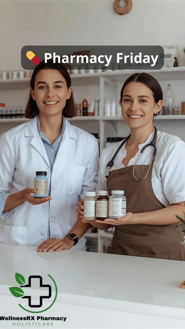 💊 Pharmacy Friday: Stronger Joints, Better Movement — Naturally
Joint pain isn’t just “getting older.”
It’s often about inflammation, recovery, muscle support, and proper care.
At WellnessRX Pharmacy, we take an integrative approach to joint health:
✔ Medication management & interaction review
✔ Evidence-informed supplements (glucosamine, collagen, omega-3, MSM, curcumin)
✔ Anti-inflammatory nutrition guidance
✔ Safe movement recommendations
✔ Recovery & hydration strategies
Joint support works best when it’s personalized — especially if you’re taking prescription medications.
If you’re dealing with stiffness, reduced mobility, or ongoing joint discomfort, let’s build a plan that supports you from the inside out.
📍 1-152 Holland St. E, Bradford
📞 905-775-7874
🌐 wellnessrxpharmacy.ca
— The WellnessRX Pharmacy Team
#PharmacyFriday #JointHealth #InflammationSupport #CollagenSupport #Omega3Benefits #Glucosamine #AntiInflammatoryDiet #IntegrativePharmacy #HolisticPharmacy #BradfordOntario #WellnessRXPharmacy #HealthyAging #MobilityMatters #NaturalHealthCanada