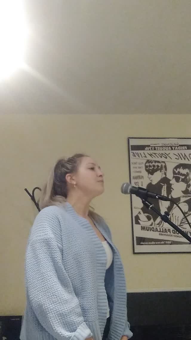 Macy rockin' the Evanesence in preparation for the Student Showcase March 29th at Auld Shebeen!