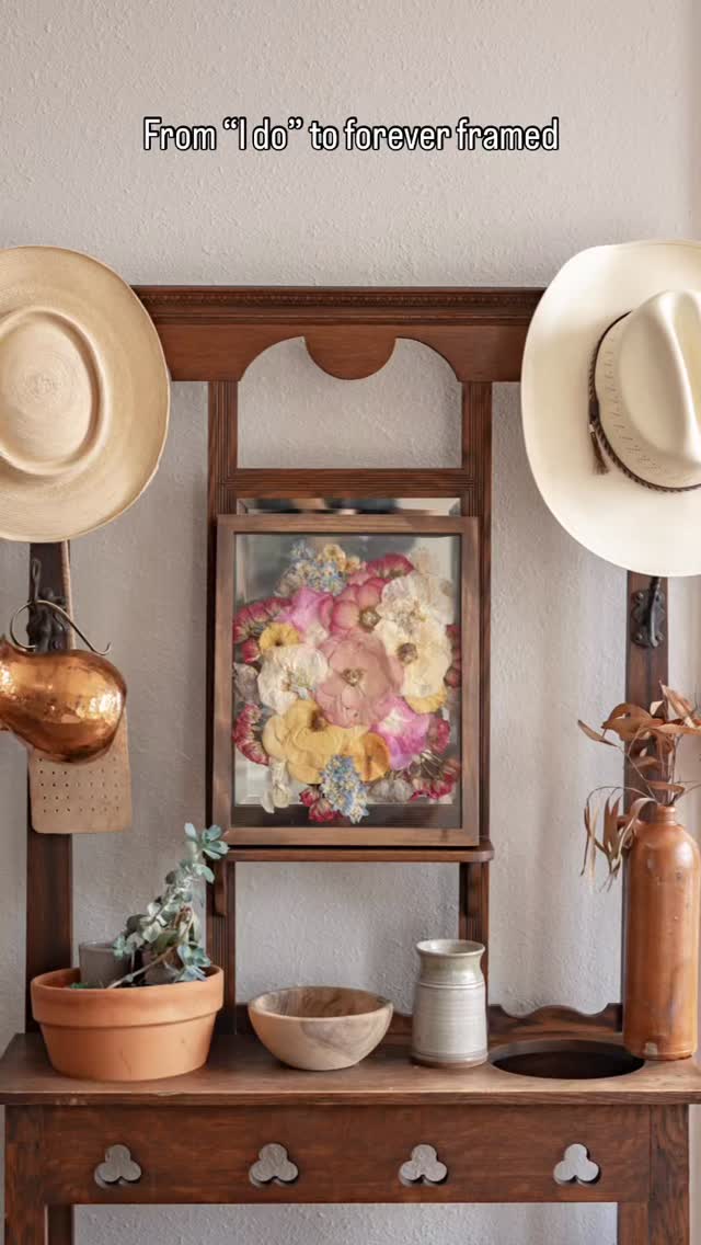 Your bouquet was there for one of the most meaningful moments of your life — it deserves more than a few days in a vase.
At Texas Pressed Flowers, we preserve your florals and turn them into custom framed artwork you’ll treasure for years to come.
Don’t let them fade. Let’s turn your bouquet into forever. ✨
📍Weekend drop-offs in Dripping Springs
📦 We accept shipped bouquets nationwide
#texaspressedflowers #weddinginspo #pressedflowers #driedweddingflowers #weddingflowers
