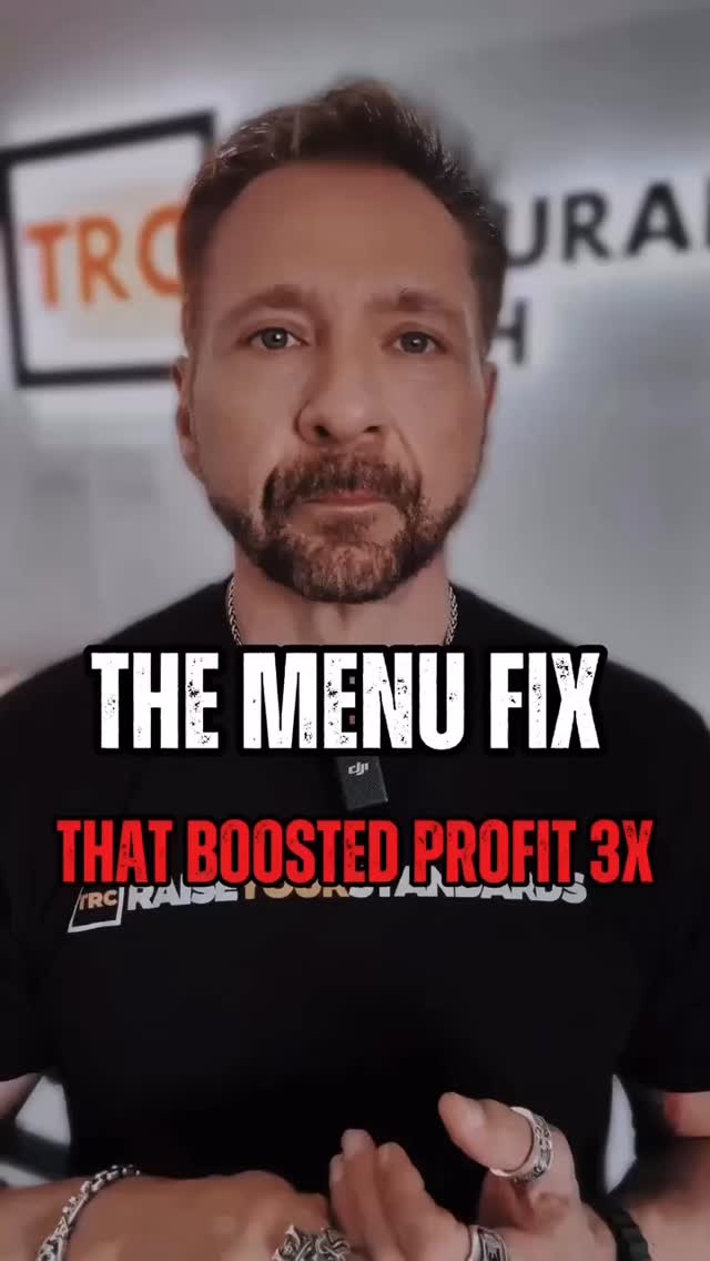 A $2 million restaurant with under 5% profit margins? Here’s how we tripled their profits in 60 days.
This client came to me frustrated and exhausted.
$2+ million in annual revenue, packed dining room every night, but barely making any money.
The problem? Their best-selling items were their WORST performers when it came to profit.
They were busy being busy, but not busy making money. 💸
Here’s exactly what we did:
✅ Re-engineered the menu based on margin stacking
✅ Redesigned the layout using behavioral psychology
✅ Implemented strategic pricing and psychological wording
✅ Repositioned high-margin items in prime real estate spots
The results? In just 60 days, they jumped from under 5% to 14.6% net profit.
Same restaurant. Same guests. NEW strategy.
Here’s the truth bomb: If your menu isn’t selling what makes you the most money, that’s not on your guests.
That’s on YOUR strategy.
Your guests don’t know what’s profitable for you - but your menu should be guiding them there automatically.
Ready to turn your menu into a profit-generating machine? 🎯
Follow me for the psychology and strategies behind profitable menu design.
Want help implementing this NOW? Apply for a one-on-one strategy session at therestaurantcoach.com
Stop leaving money on the table. Your most profitable month is just one menu redesign away.
#RestaurantProfit #MenuEngineering #RestaurantSuccess
