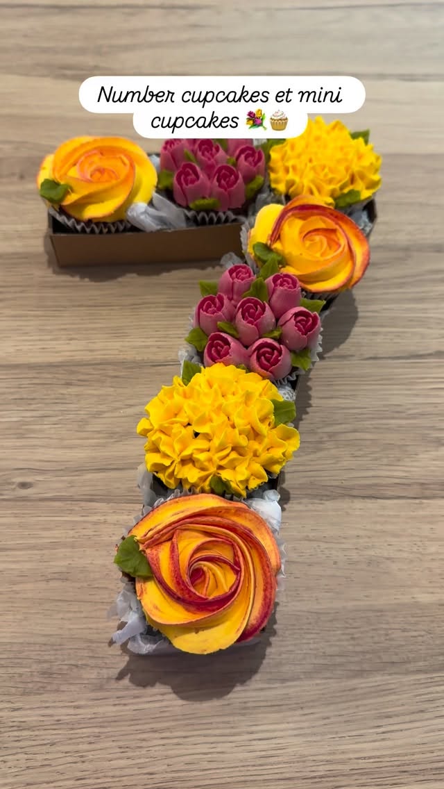 Nos number cupcakes et number mini cupcakes 💐🧁
Enfants et adultes !
#angiescupcakes77 #patisserietrompeloeil #numbercakes #numbercupcakes @lagnycommerces