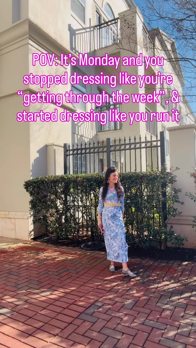 Imposter syndrome is a funny thing.
You can be the most qualified woman in the room, yet still feel ‘less than,’ or like something is missing. It often presents in tiny ways that you’d never expect, like how you show up for the day. 🥸
It’s not actually about the outfit.
It’s about the decision.
The decision to stop dressing like you don’t have what it takes, or like you’re just surviving the week…�and start dressing like you actually run it.
The secret about imposter syndrome?
It gets louder when you feel misaligned.�When your outside doesn’t match the level you’re operating at inside.
But when you show up in alignment?�You move confidently.�You speak boldly.�You stop over-explaining, apologizing & shrinking.
You don’t walk into rooms hoping you belong.
You walk in knowing you do. 💃🏻
If you’re ready for your closet to support your ambition instead of water it down, my Style Guide is your first step. 🌈✨
This isn’t about clothes.
It’s about embodiment of the woman you’re becoming.