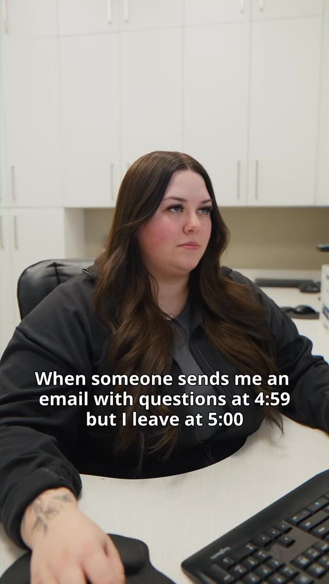 That “one last email” energy 😅 Just kidding! We’re here to help! 🫶
#dentist #dental #DentalCare #FamilyDentist #dentalassistant dentalclinic yegdentist yegdentalclinic dentalhumour dentaltok DentalLife EdmontonDental EdmontonHealth DiamondviewDental EdmontonDentist FamilyDentist HealthySmile