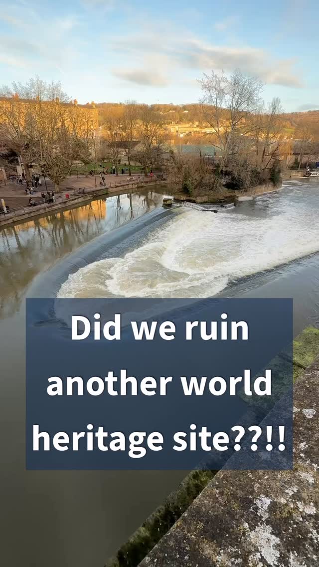 Did we ruin another world heritage site??!!#whatsyourbuild #pultneybridge #abadesign #architecture #aiarchitecture