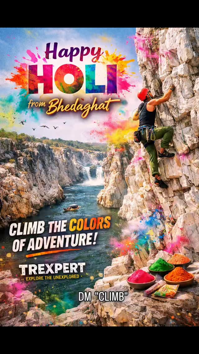 don’t just play with colors…
🎨 CLIMB THEM. LIVE THEM. EXPLORE THEM.
👇 Comment your favorite color + your next dream adventure!
Let’s see who’s ready for 2026 expeditions 🔥
#HappyHoli #Trexpert #AdventureWithTrexpert #HoliVibes #ExploreIndia RockClimbingIndia TrekLife