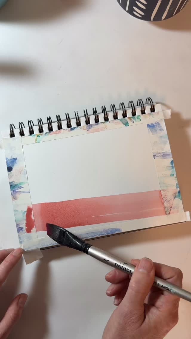 Surprise “trees” on the horizon. Love how these little sketches give me life at the end of the day.
.
Day 6/100
#dothe100dayproject
#the100dayproject
#loosewatercolor
#abstractlandscapes