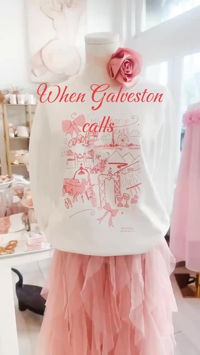 The sweatshirt that made everyone drive to Galveston💗
thank you all for wanting one
#galvestontexas #texas
#galvestonisland #thingstodoingalveston #galvestonbeach