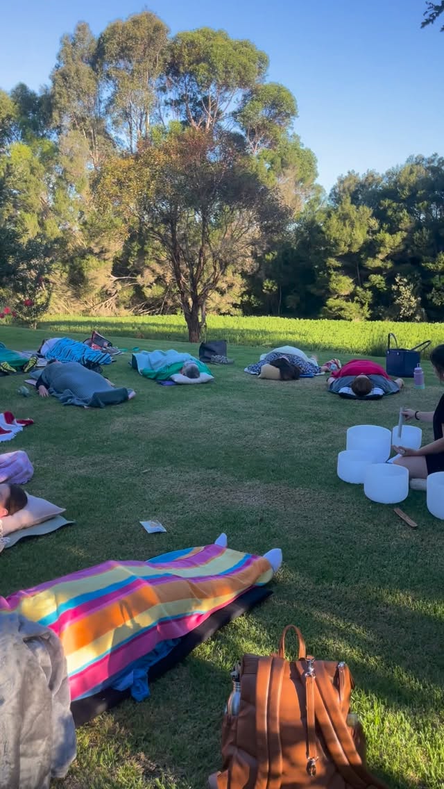 International Women’s Day Bliss Out ✨
This Sunday evening I’m hosting a special 90 minute sunset sound bath to celebrate International Women’s Day 🫶
An invitation to pause, breathe, and deeply regulate together.
✨ Calm your busy mind
✨ Let your body fully relax
✨ Experience the power of sound and nature guiding your body into deep rest 🌿
If you’ve been craving a moment to switch off, this might be exactly what your body needs 🫶
This Sunday 8th
6-7:30pm
Sale Botanical Gardens
$20
www.inwardshift.com.au
#inwardshift #gippslandwellness #internationalwomensday #nervoussystemregulation #whatsongippsland