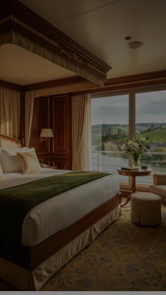 Your cabin becomes your private sanctuary on the river.
Wake up to castles outside your window.
Enjoy breakfast while sailing through vineyard valleys.
Step off the ship directly into charming European towns.
There are only 4 cabins left for my Solo Sojourns Rhine River Cruise.
Booking closes tomorrow, March 6th.
Comment CABIN and I’ll send the details.