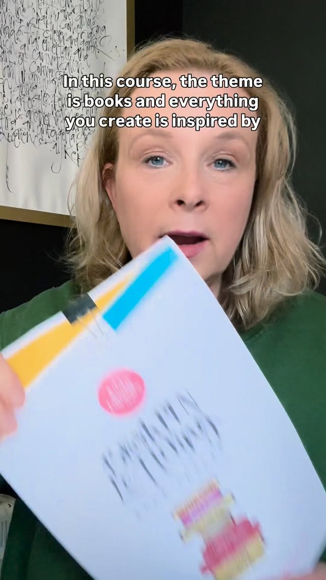 Love books and have brush pens waiting to be used?
Our Brush Pen for Book Lovers course begins next Thursday, 12th March; three online sessions where you’ll learn while creating bookmarks, cards and a final book-inspired artwork. #brushpencalligraphy @kirstenburkecalligraphy #creativehappylife #worldbookday2026 #craftingmadeeasy