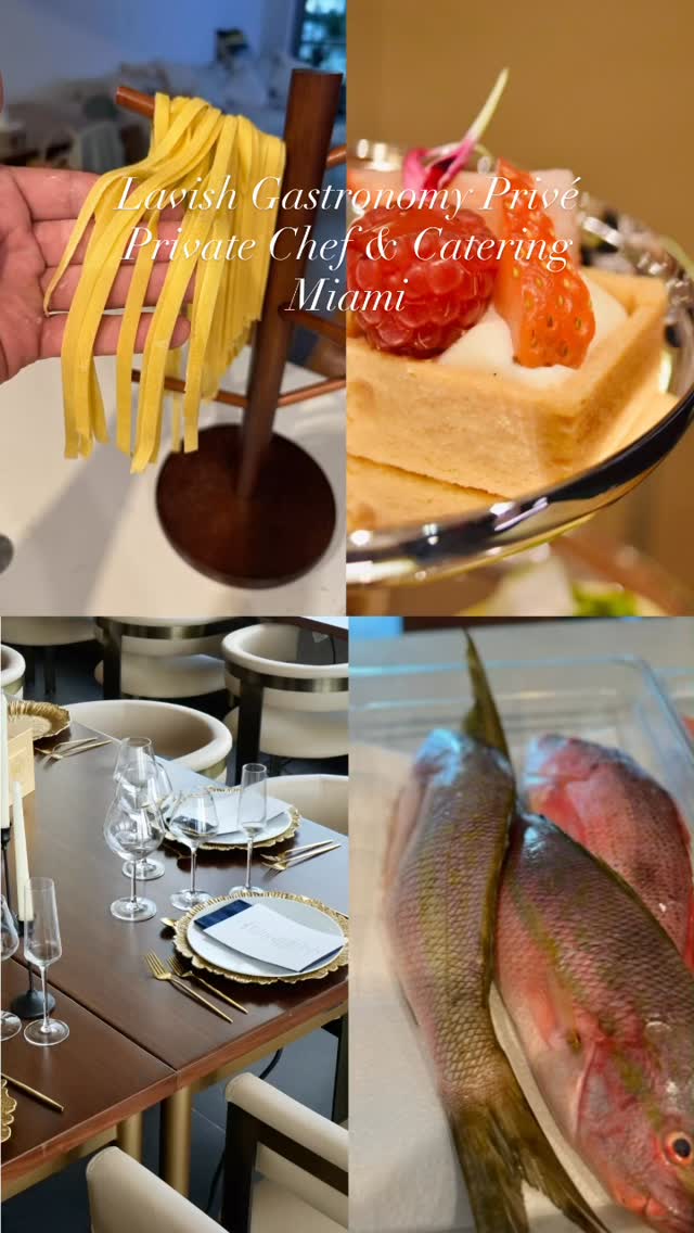 #privatechefmiami #lavishgastronomyprive #cateringmiami #finediningmiami #privateevent