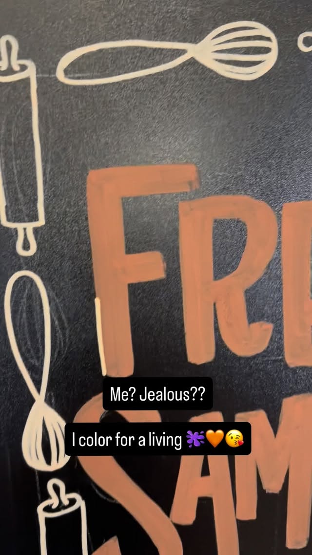 I color and paint and draw and basically make art. For a living!!!!! Yes itās still work. But hey. A win is a win š§”