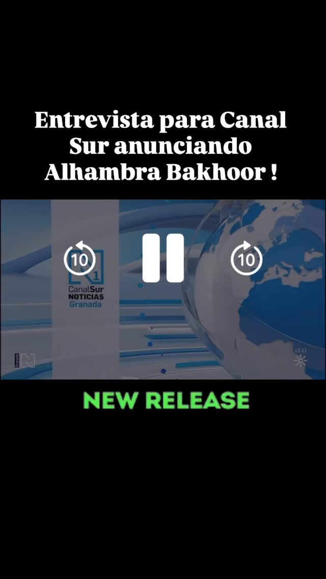 Entrevista para Canal Sur, canal de televisión de Andalucía, anunciando el nuevo lanzamiento de Ricardo Ramos: Alhambra Bakhoor!
Muy agradecido con Canal Sur y con José Luis Mendoza por esta nota!
También mis agradecimientos al @palaciodelosolvidados Museo de la Inquisición por ser el lugar anfitrión para la realización de esta entrevista!
#AlhambraBakhoor #newrelease #ricardoramosperfumesdeautor #laalhambra #granada