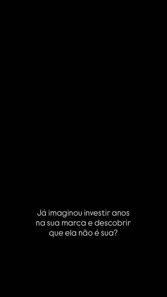 Registrar sua marca não é um custo.
É proteção, é seguran