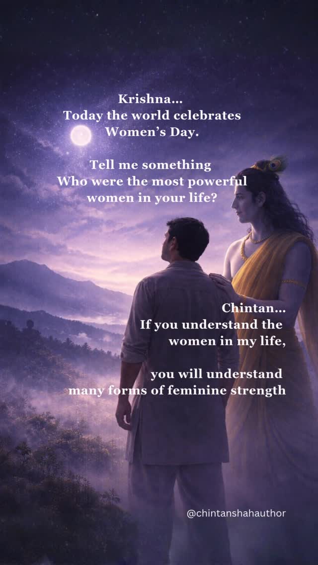 Behind every great story in history… there was a woman whose strength shaped it.
When I asked Krishna about the most powerful women in his life, he didn’t speak about power the way the world usually does.
He spoke about love, sacrifice, faith, courage, devotion, and surrender.
Radha showed that love can liberate.
Yashoda showed that motherhood can hold even God.
Devaki showed the strength of silent sacrifice.
Draupadi showed unshakeable faith in the darkest moment.
Rukmini showed devotion with courage.
Satyabhama showed fearless strength.
Meera showed love that transcends the world itself.
The feminine is not one form.
It is many forms of strength, carried quietly through generations.
Today, we celebrate the women who shape our homes, our lives, and our world.
Happy Women’s Day. 🌸
Repost if you like. #
#WomensDay #DivineFeminine #KrishnaWisdom #WomenEmpowerment IndianSpirituality