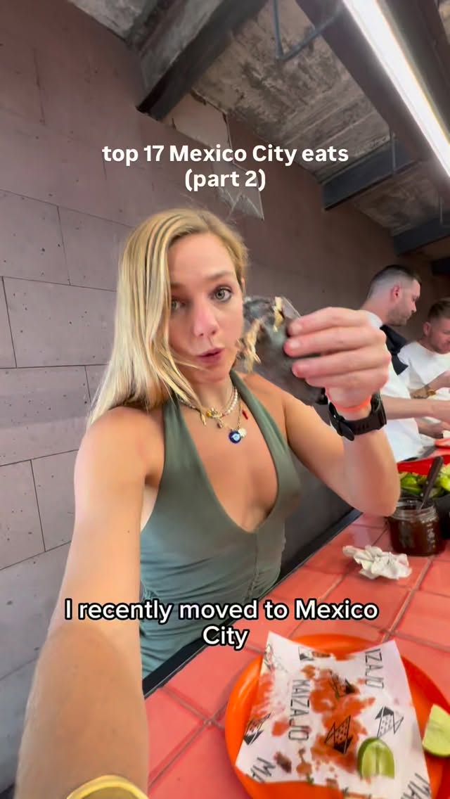 TOP Mexico City eats from the past 6 weeks:
Tacos El Güero: soooo good & authentic
Prime Steak Club: incredible steak & sushi!!!
Pandora Rooftop: don’t miss the octopus, steak, and tacos
Tacos Don Juan: best tacos
Another: best chilaquiles & truffle omelet!
Myka: my favorite healthy dessert
Abrasamar: best seafood lunch !!!
Carnitas El Chulo: favorite carnita tacos
Ribeye! my kitchen !! via Sumesa
Bobo’s Burgers: best smash burger so far!
Maizajo: more delicious tacos.
Atarantados: one of go-tos for casual tacos
Cuenta Ovejas: delicious cheese + chilaquiles with raclette
Quentin: best coffee !!
Mango: around every corner.
Croque Monsieur: one of the best breakfasts and sandwiches.
Ryoshi: incredible, upscale sushi
what’s your favorite? where should i go next??
#cdmxfood #cdmx #hiddengems #romanorte #mexicocitytravel cdmxlife cdmxfood cdmxfoodies mexicocityfood sushi travelguide deccadotcom
Mexico City Travel Guide | Mexico City Travel | CDMX Life | Mexico City Best Restaurants | Mexico City Hidden Gems | Mexico City Itinerary