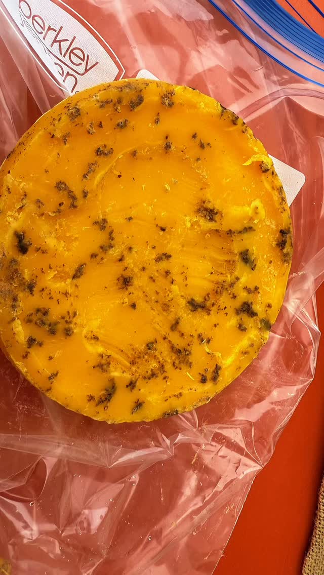 Rendering beeswax #soulcandles #smallbusinessowner #blackwomanownedbusiness #beeswax #candles