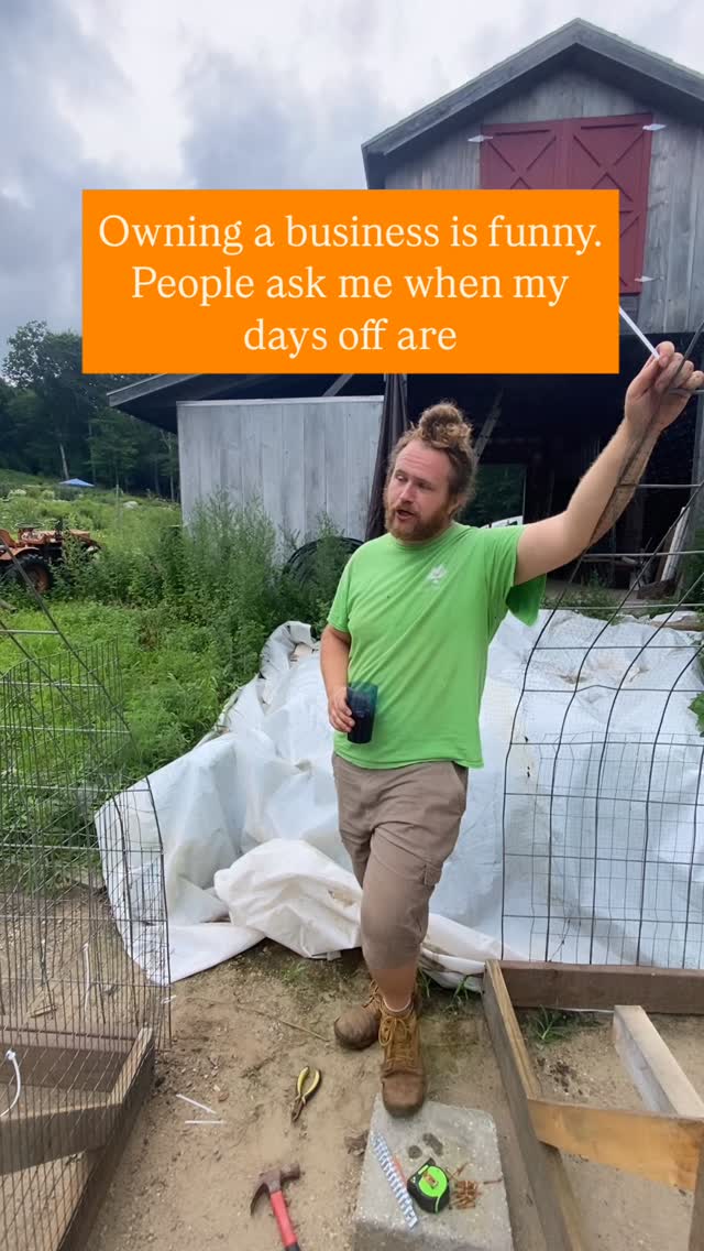 I own a business that’s a farm none the less… thats means every day I do some kind of work. Some days I can plan to get done earlier than others
#farming #buisiness #entrepreneurlife #workhard