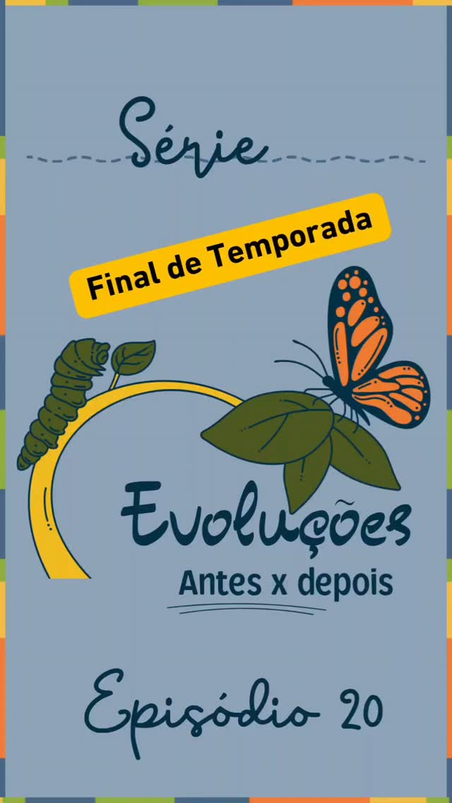 Final de temporada!!!! Em nosso 20.o e último episódio da. série "Evoluções - Antes e Depois" teremos o relato da Patrícia, fundadora e vice-presidente da VIDAS.
Nãoo percam na semana que vem a estreia da nossa nova série, "Meu Irmão Atípico" Contamos com vocês!!🧡💚