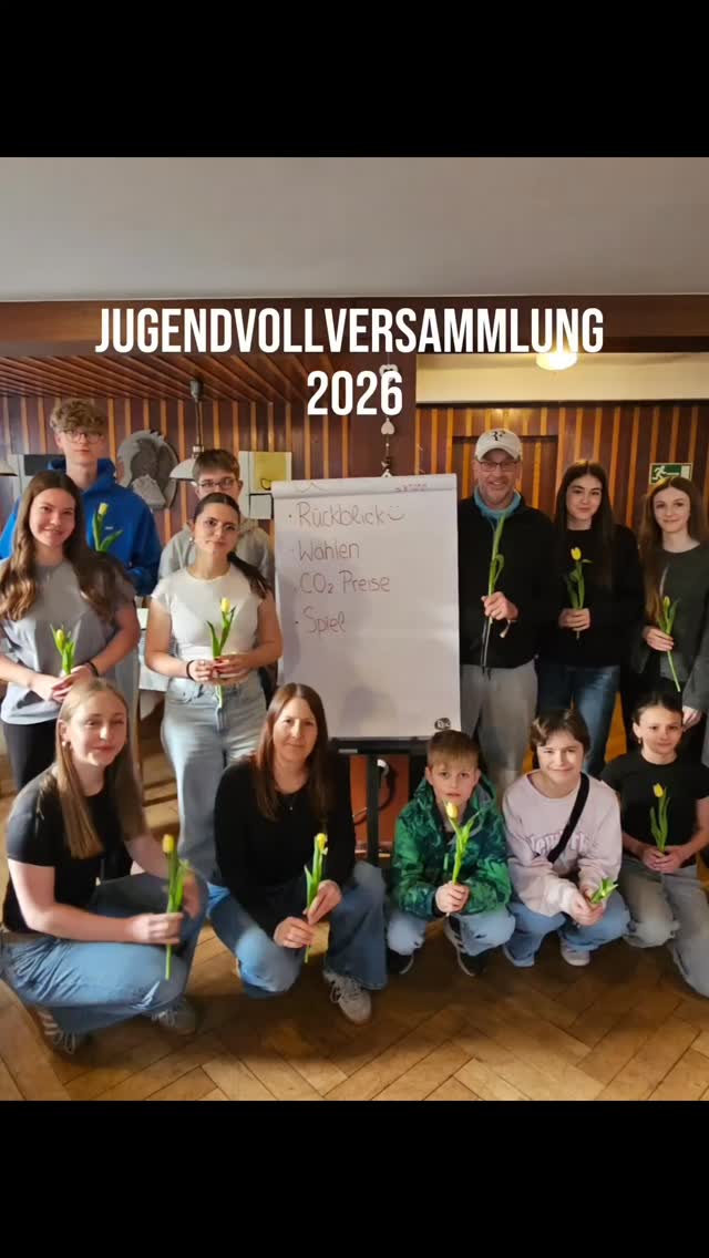 Jugendvollversammlung 2026.
Mit Wahlrecht ab 7 Jahren. Herzlichen Glückwunsch an alle neu gewählten Jugendausschuss Mitglieder.
#tcdettingen #tennis #mehralssport #partizipation #jugendbeteiligung