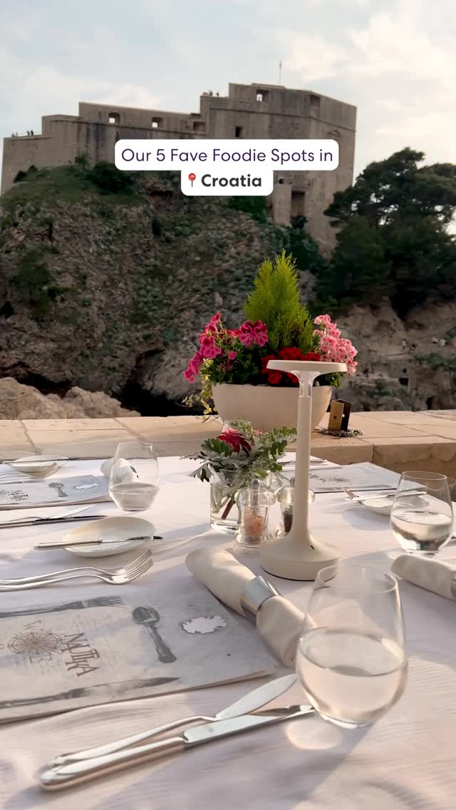 Discover Croatia's top 5 foodie hotspots on Virgin Voyages—think fresh seafood in Dubrovnik & truffle feasts! 🌊🍴 Ready to sail & savor? #VirginVoyages #CroatiaFood #TravelReels